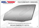 ポリカーボネート ウインドウキット｜日産 Primera P11 Hatchback
