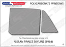 ポリカーボネート ウインドウキット｜日産 Prince Skyline (1964)