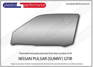 ポリカーボネート ウインドウキット｜日産 Pulsar / Sunny GTiR
