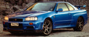 ポリカーボネート 左フロントドアウインドウ｜日産 Skyline R34 Coupe