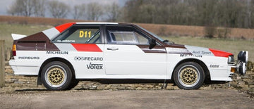 ポリカーボネート 右フロントドアウインドウ｜Audi UR Quattro