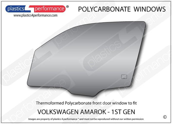 ポリカーボネート ウインドウキット｜Volkswagen Amarok - 1st Generation