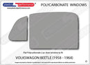 ポリカーボネート ウインドウキット｜Volkswagen Beetle - 1958 - 1964