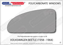 ポリカーボネート ウインドウキット｜Volkswagen Beetle - 1958 - 1964