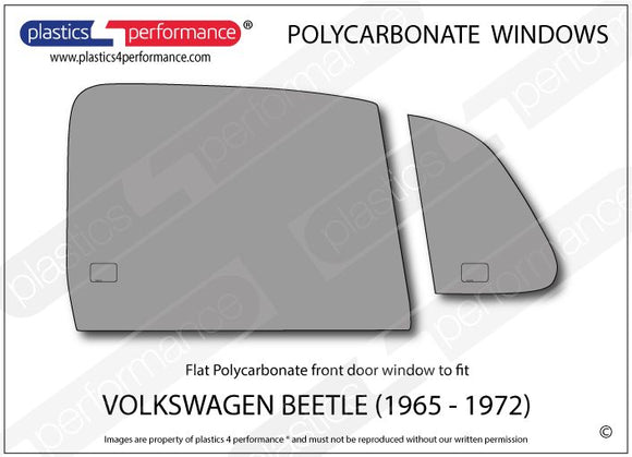 ポリカーボネート ウインドウキット｜Volkswagen Beetle - 1965 - 1972