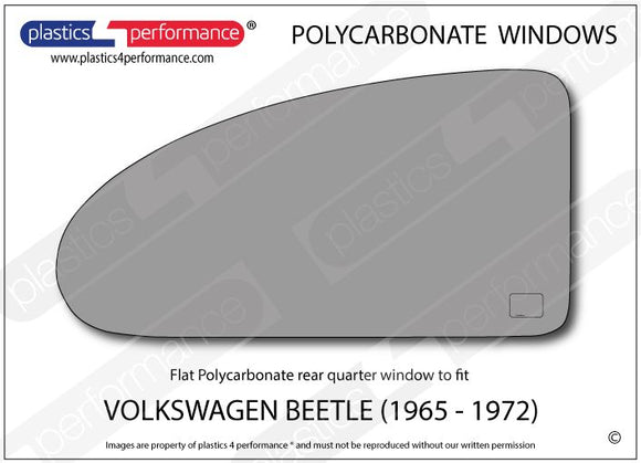 ポリカーボネート ウインドウキット｜Volkswagen Beetle - 1965 - 1972