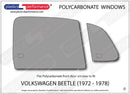 ポリカーボネート ウインドウキット｜Volkswagen Beetle - 1972 - 1978