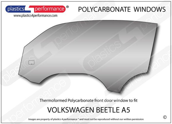 ポリカーボネート 左フロントドアウインドウ｜Volkswagen Beetle A5