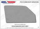 ポリカーボネート ウインドウキット｜Volkswagen Golf Mk2