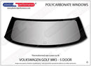 ポリカーボネート ウインドウキット｜Volkswagen Golf Mk5 - 5dr