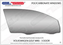 ポリカーボネート ウインドウキット｜Volkswagen Golf Mk6 - 3dr