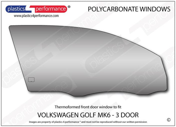 ポリカーボネート ウインドウキット｜Volkswagen Golf Mk6 - 3dr