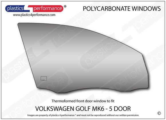 ポリカーボネート ウインドウキット｜Volkswagen Golf Mk6 - 5dr