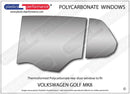 ポリカーボネート ウインドウキット｜Volkswagen Golf Mk8 - 5dr