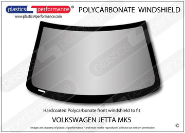 ポリカーボネート フロントウインドスクリーン｜Volkswagen Jetta Mk5