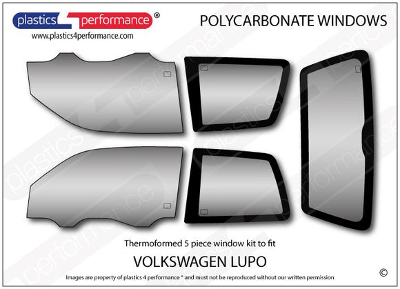 ポリカーボネート ウインドウキット｜Volkswagen Lupo