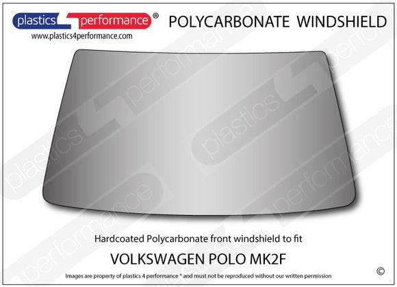 ポリカーボネート フロントウインドスクリーン｜Volkswagen Polo MK2F 86C