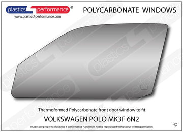 ポリカーボネート ウインドウキット｜Volkswagen Polo MK3F 6N2 - 3dr