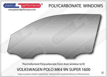 ポリカーボネート ウインドウキット｜Volkswagen Polo MK4 9N Super 1600