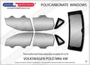 ポリカーボネート ウインドウキット｜Volkswagen Polo MK6 - AW