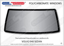 ポリカーボネート ウインドウキット｜Volvo 940 - Sedan