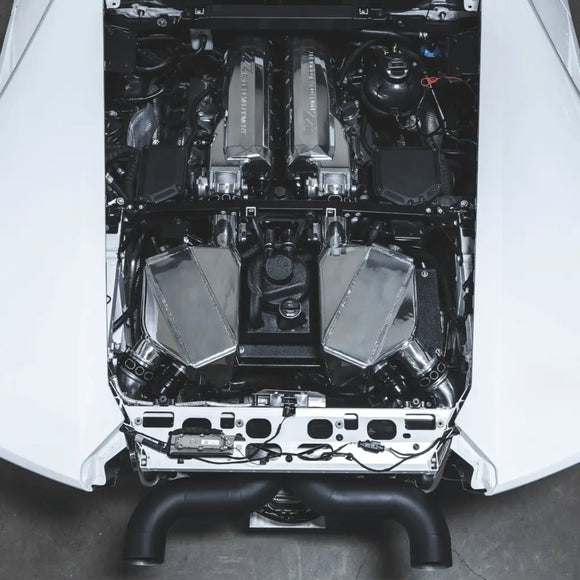 T1 Race Development V10 水冷インタークーラー ペア（Garrett 1,000hp コア）Huracán・R8